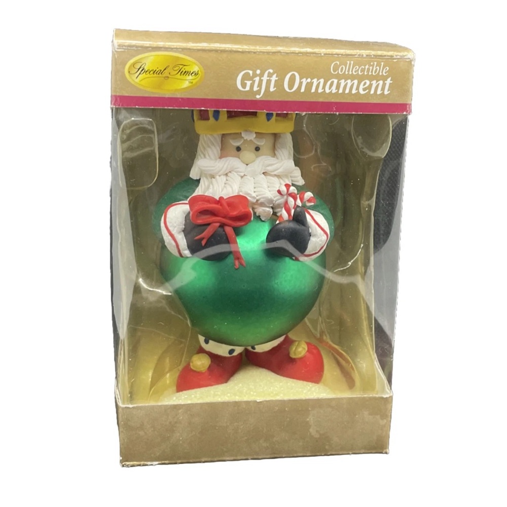 Special Times Collectible Gift Christmas Ornament Santa NIB